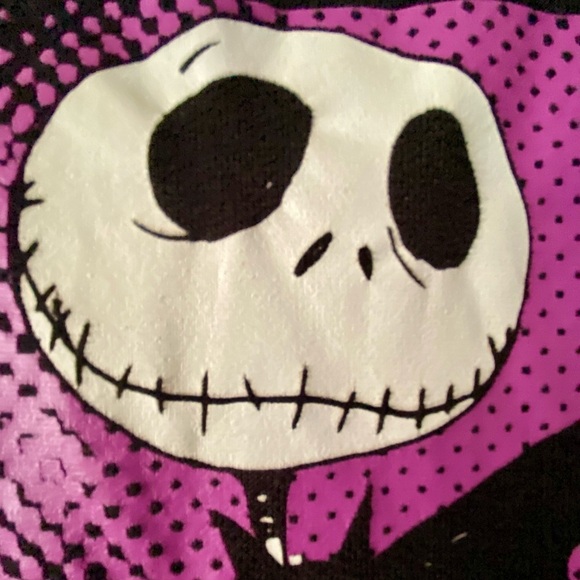 Disney The Nightmare Before Christmas  Long Sleeve Shirt - Black and Purple - Picture 4 of 9